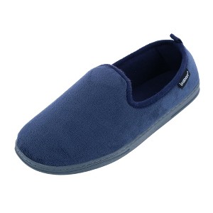 Isotoner Men's Microterry Samson Closed Back Slipper - 1 of 4