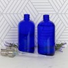 Cornucopia Brands 16oz Cobalt Blue Glass Bottles w/Stainless Steel Pumps 2pk; Soap Dispenser w/Lotion Pumps - 4 of 4