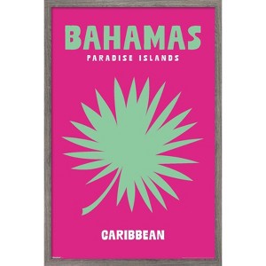 Trends International Reinders: Destinations - Destination Bahamas Framed Wall Poster Prints - 1 of 4