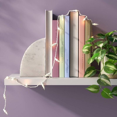 White Electric Outdoor Incandescent Fairy String Lights