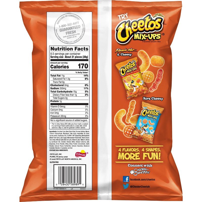 Cheetos Crunchy Flamin Hot - 8.5oz, 3 of 9