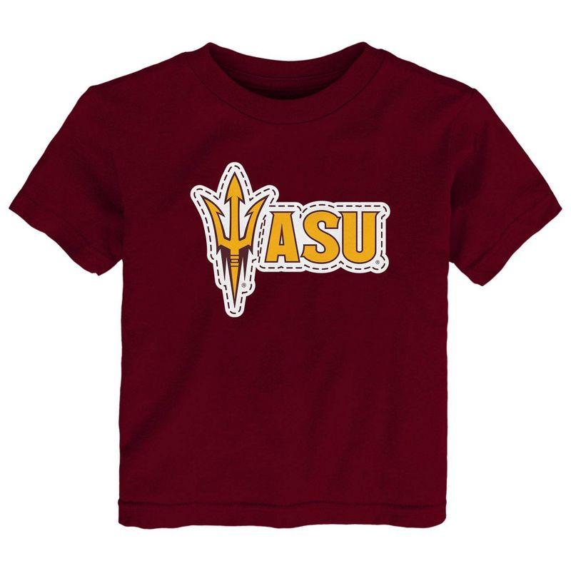 NCAA Arizona State Sun Devils Toddler Boys&#39; Cotton T-Shirt, 1 of 2