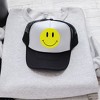 The Juniper Shop Distressed Smiley Face Youth Foam Trucker Hat - 2 of 2