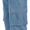 Collections Etc Mens Double Cargo Pocket Pull-on Jeans - 2 of 4