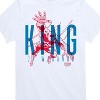 Boys' - Marvel - Black Panther Halftone King of Wakanda Short Sleeve Graphic T-Shirt - 2 of 4