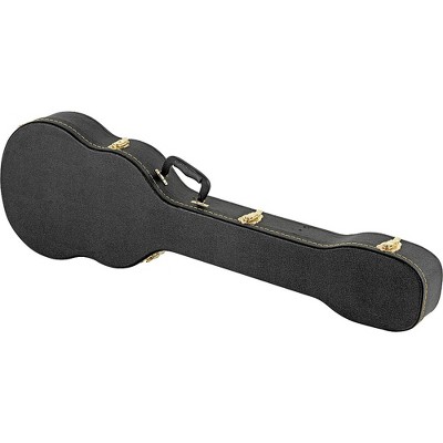 Musician's Gear Electric Bass Case Violin Shaped Black