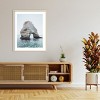 Amanti Art Rock of Solitude Milos by Bella Eve Wood Framed Wall Art Print - 4 of 4
