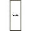 PosterPalooza | 14x40 Museum-Quality Picture Frame, UV Resistant Acrylic, Foam Board Backing, Available in 4 Finishes - 2 of 4