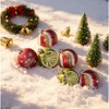 EcoSummer 20 PCS Christmas Balls Ornaments, 2.36" Shatterproof Plastic Baubles, Hanging Xmas Tree Decorations for Holiday D¨¦cor - 4 of 4