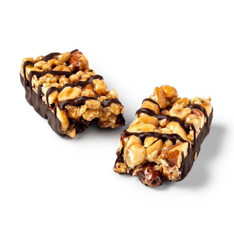 Almonds and Peanut Butter with Cocoa Drizzle Nut Bar - 12ct - Good & Gather&#8482;, 5 of 6