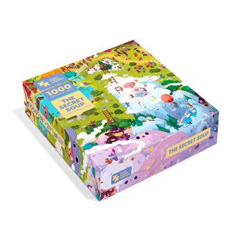 Buttons and Bowls 1000 Piece Jigsaw Puzzle (Compact-Box Format)