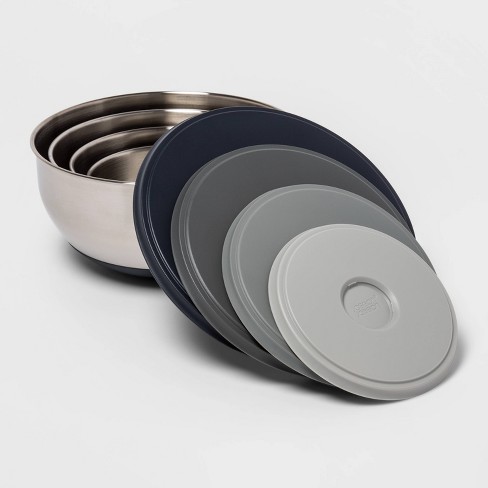 Joseph Joseph Prep & Store 100 Collection Prep and Store Nest Bowls Stainless Steel 