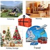 Extra Large Storage Canvas Duffle Bag for Travel, Black Oversized Giant Big Traveling Duffle Bag - 4 of 4