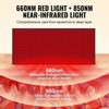 VEVOR Red Light Therapy Mat for Full Body, 1280PCS 3-Chip LED Light Therapy Pad & Controller, 660nm Red & 850nm Near Infrared Light Therapy - 4 of 4