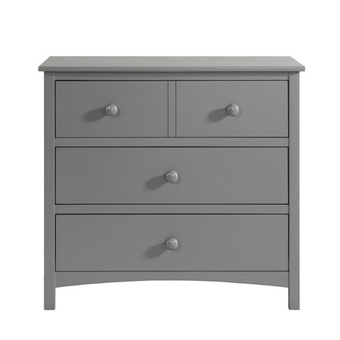 Oxford Baby 3 Drawer Dresser Dove Gray Target