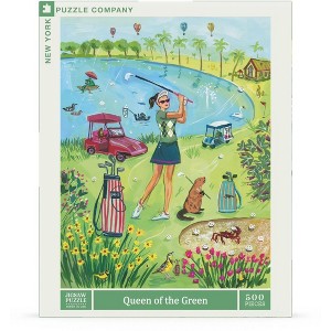 New York Puzzle Company Queen of the Green 500 Piece Puzzle - 1 of 4