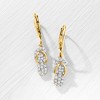 Ross-Simons 0.50 ct. t.w. Diamond Flip Flop Drop Earrings in 18kt Gold Over Sterling - 3 of 4