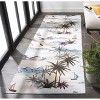 Malibu MBU829 Power Loomed Machine Washable Skid-Resistant Indoor Rugs - Safavieh - 2 of 4