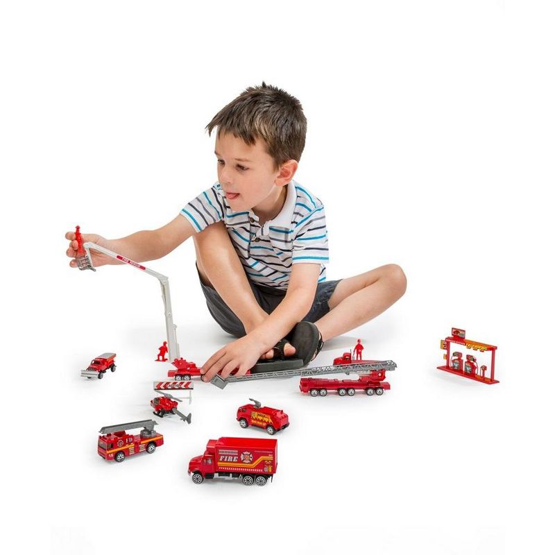 JP3107 Big-Daddy Fire Rescue 40+ Toy Play Set To Create a Perfect Emergency Scene, 3 of 7