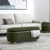 NicBex Storage Bench Ottoman with Storage Bench Storage Organizer Upholstered End of Bed Foot Rest for Entryway Bedroom - 3 of 4