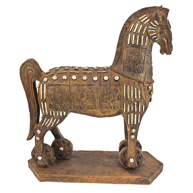 Design Toscano The Legendary Trojan Horse Sculpture, 3 of 7