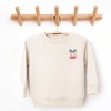 The Juniper Shop Patriotic Cherries Coquette Toddler Sweatshirt - 2 of 3