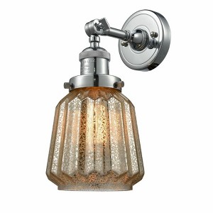 Chatham - 1 Light Wall Sconce In Art Deco Style-12 Inches Tall and 7 Inches Wide - 1 of 1