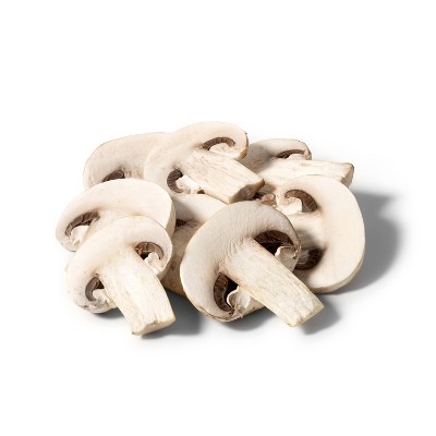 Sliced White Mushrooms - 8oz - Good &#38; Gather&#8482;