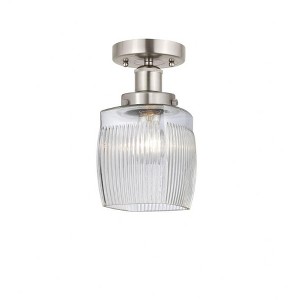 Colton - 1 Light Semi-Flush Mount In Industrial Style-9.75 Inches Tall and 6 Inches Wide - 1 of 1
