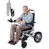GustoWave Wheelchair for Adults, 330Lb Large Capacity, 30 Miles Long Range Foldable Lightweight Electric Wheelchair - 2 of 4