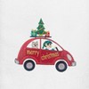 Linum Home Textiles Christmas Car - Embroidered Luxury 100% Turkish Cotton Hand Towels (Set of 2) - 3 of 3