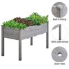 Yaheetech Fir Wood Garden Bed Planter Raised Bed - 4 of 4
