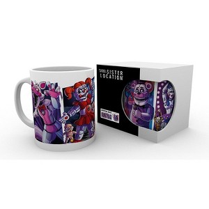 Abysse America Five Nights at Freddy's Sisters 10oz Mug - 1 of 2