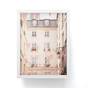 Ninasclicks Pink Paris Paris Travel Photography Framed Mini Art Print - Society6 - 1 of 3