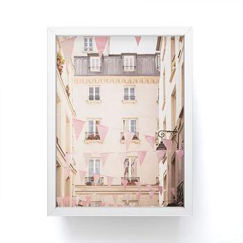 Ninasclicks Pink Paris Paris Travel Photography Framed Mini Art Print - Society6