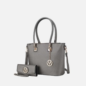 MKF Collection Vanessa Women's Fashion Tote & Wallet Set Handbag by Mia K - 1 of 4