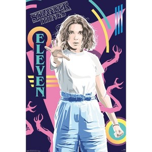 Trends International 34" x 22" Netflix Stranger Things: Season 3: Eleven Premium Poster: Wall Art for Room Decor - 1 of 3