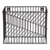 U Brands Vena Hanging File Basket, Letter Size, 6.85" Long, Black - 2 of 4