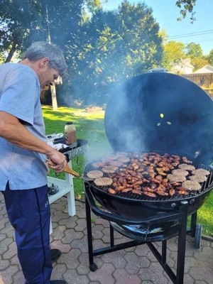 HUGE Weber Ranch Size Grill With SNS Smoker Accessories - farm