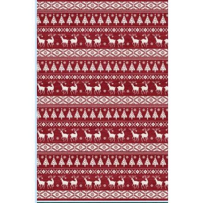 Christmas Rug Washable Rugs, Boho Christmas Tree Snowflake Rug Non-Slip Soft Low Pile Non Shedding Indoor Holiday Decor Carpet for Home Office