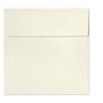 LUX 70 lb 4" x 4" Peel & Press Square Envelopes Natural 250/Box 8504-01-250