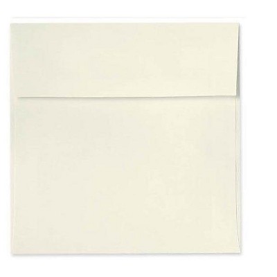 LUX 70 lb 4" x 4" Peel & Press Square Envelopes Natural 250/Box 8504-01-250