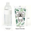 Big Dot of Happiness Koala Cutie - Bear Birthday Party and Baby Shower Favor Popcorn Treat Boxes - Set of 12 - 2 of 4