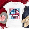 The Juniper Shop SmileyWorld Patriotic Checkered Lightning Youth Short Sleeve Tee - 4 of 4