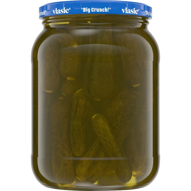 Vlasic Baby Whole Kosher Dill Pickles - 32 fl oz, 5 of 6