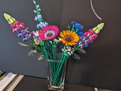 Lego Icons Wildflower Bouquet Artificial Flowers 10313 : Target