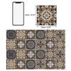 Unique Bargains PVC Tile Stickers 5.91"x5.91" Black White 24 Pcs - 3 of 4
