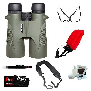 Vortex Optics Diamondback Binoculars withThreeStraps and Deluxe Accessory Bundle - 1 of 2