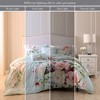 Bebejan Rose on Misty Green 100% Cotton 5-Piece Reversible Comforter Set - image 4 of 4