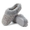 Dearfoams Womens Claire Cable Knit Chenille Clog House Slipper - 3 of 4